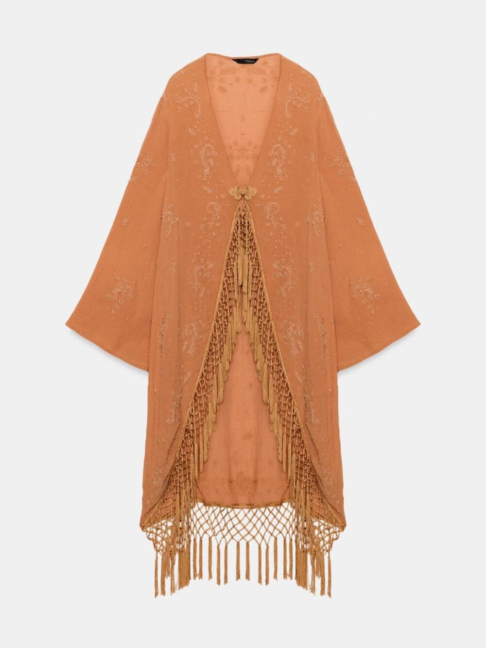 ZARA ZW COLLECTION EMBROIDERED KAFTAN 7521/248/701